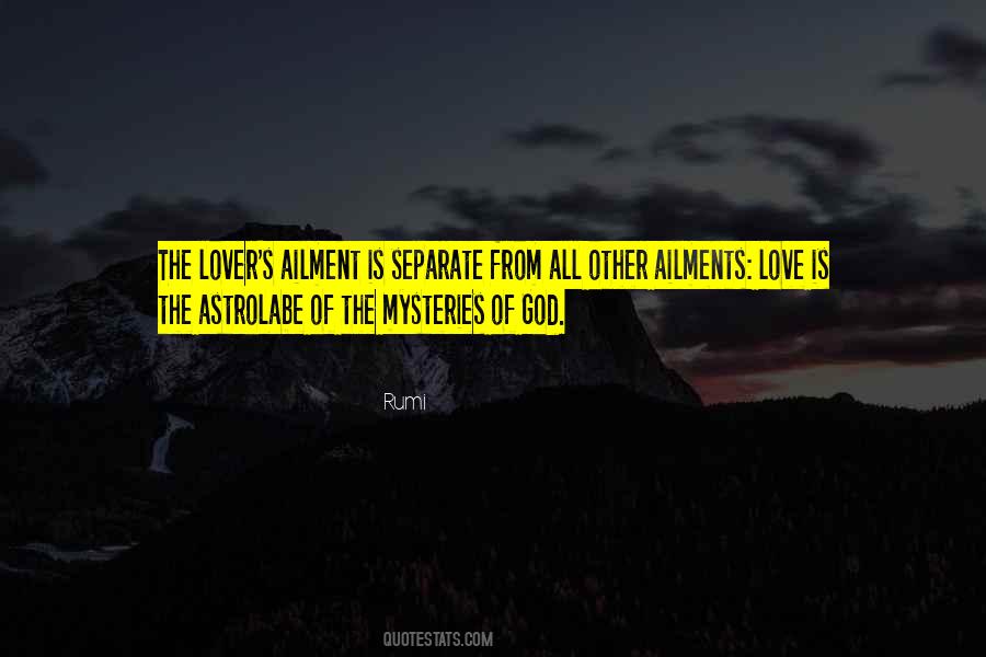 Mysteries Love Quotes #555401