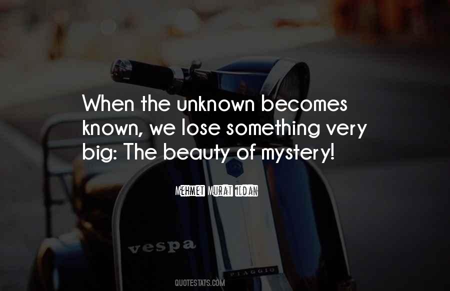 Mystery Of Beauty Quotes #1208243