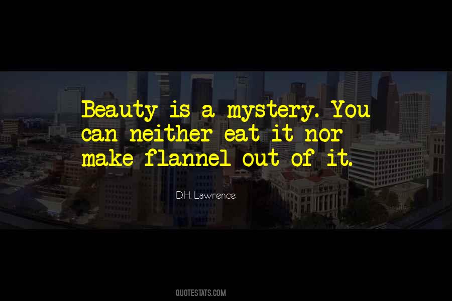 Mystery Of Beauty Quotes #817244