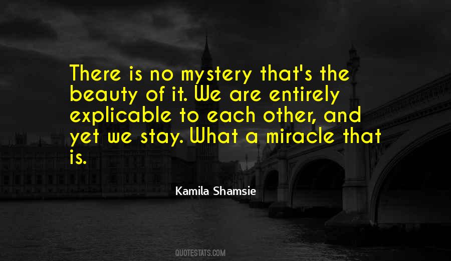 Mystery Of Beauty Quotes #841014