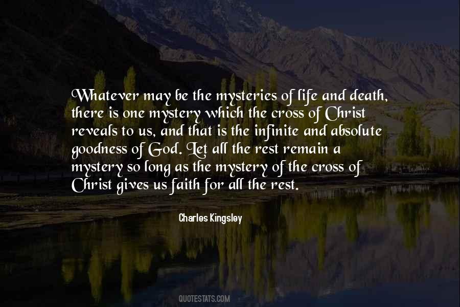 Top 32 Mystery Of Life And Death Quotes Famous Quotes Sayings About Mystery Of Life And Death