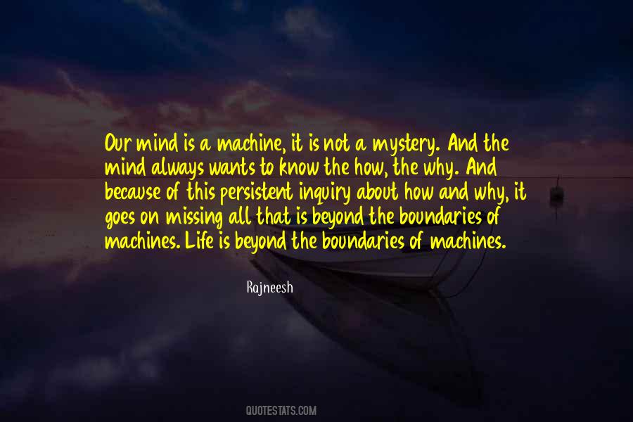Mystery Of Mind Quotes #1026892