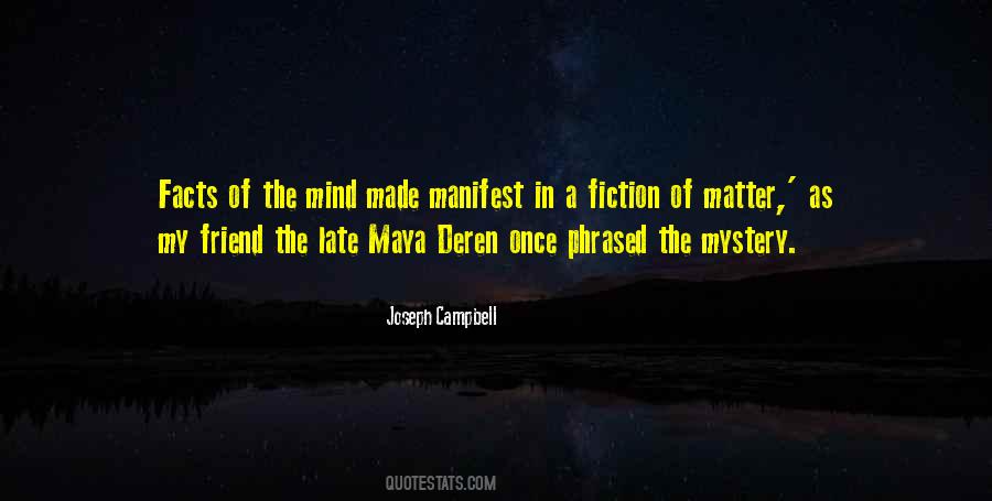 Mystery Of Mind Quotes #73126