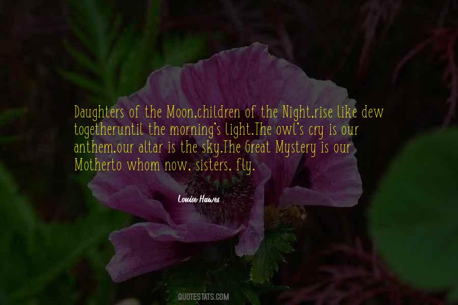 Mystery Of Night Quotes #626895