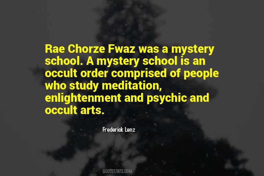 Mystery School Quotes #1120929