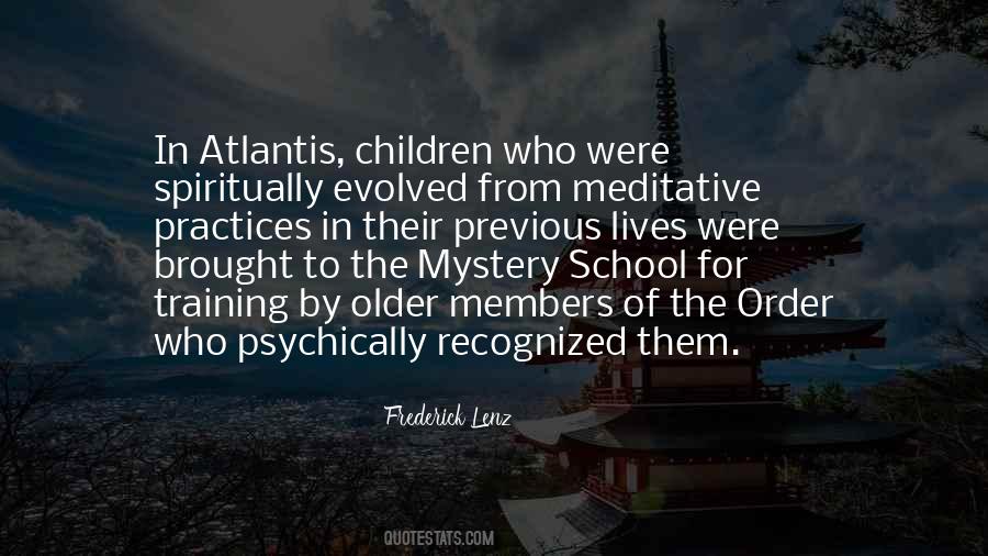Mystery School Quotes #559896