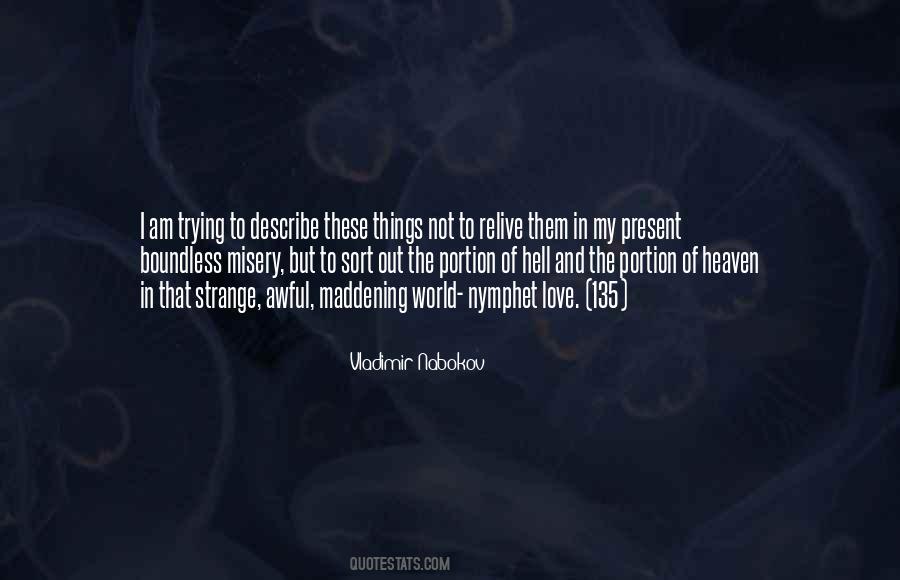Nabokov Vladimir Quotes #192669