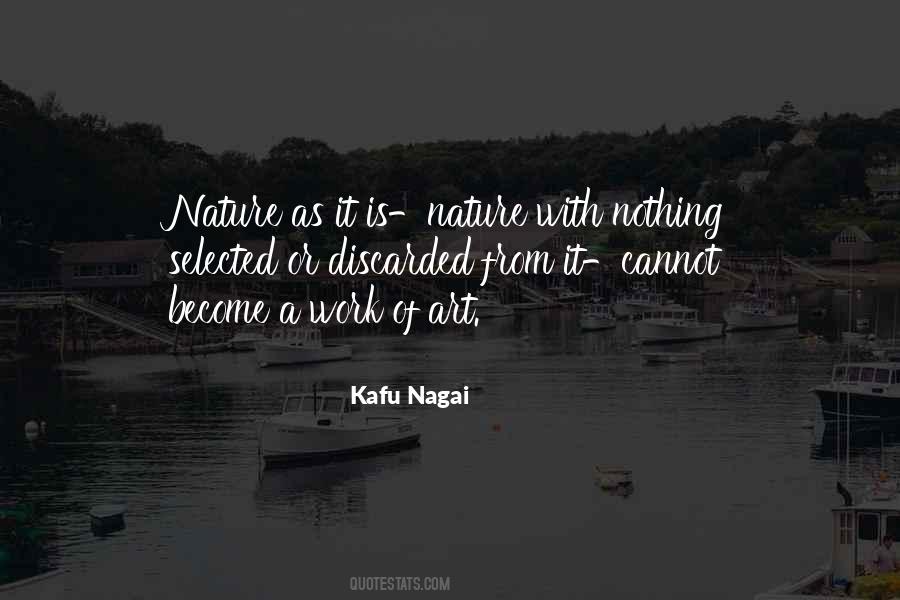 Nagai Kafu Quotes #1816703