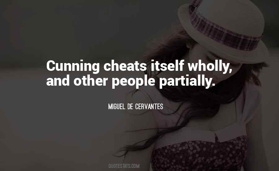 Quotes About Cheats #1327551
