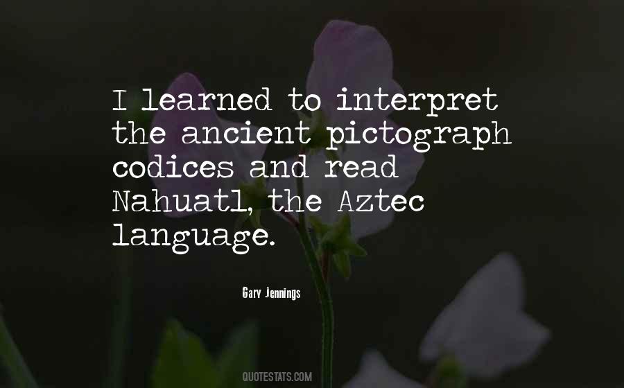 Nahuatl Quotes #672185