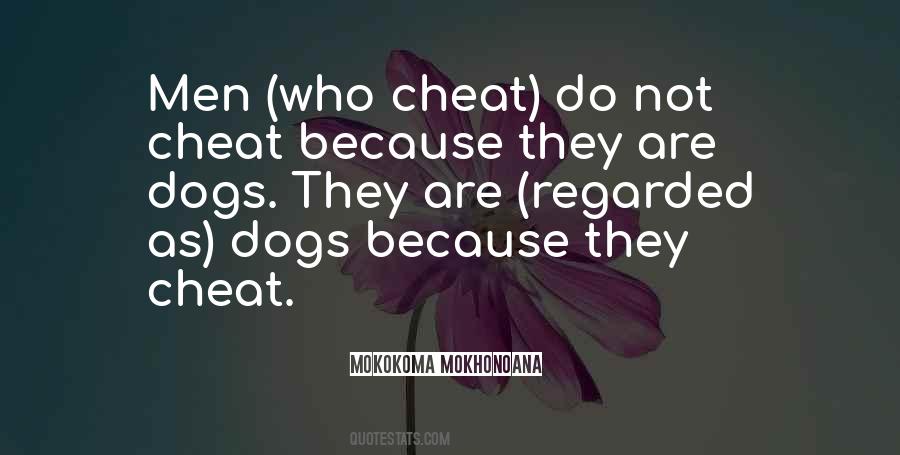 Quotes About Cheating Men #1694946