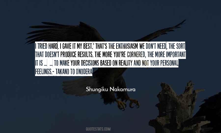Nakamura Quotes #1601991