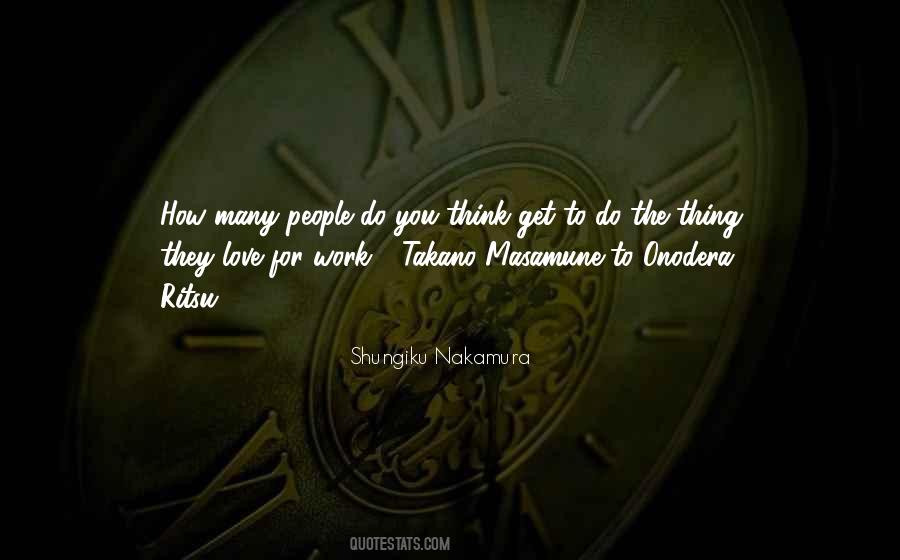 Nakamura Shungiku Quotes #1053296