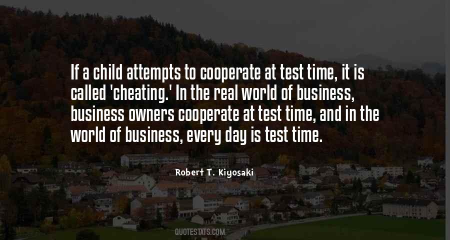 Quotes About Cheating In Business #27617