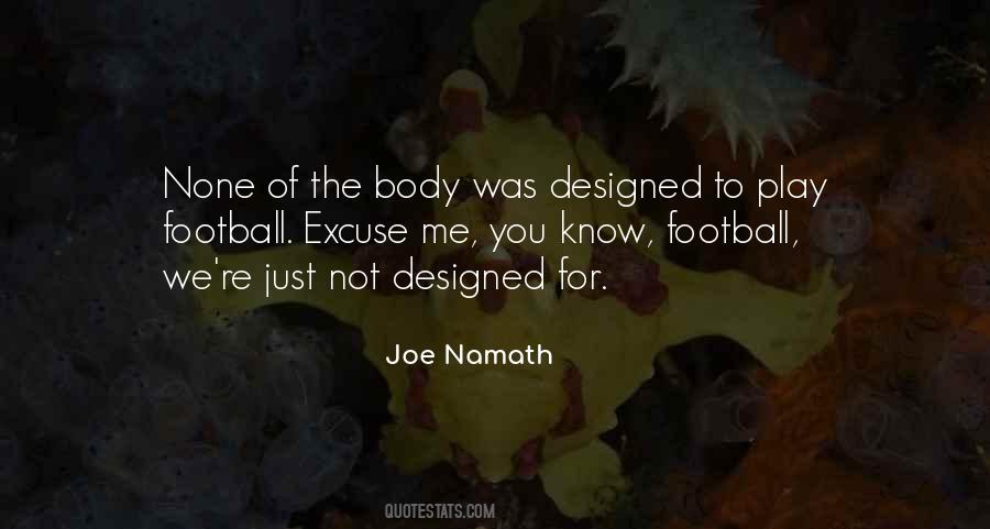 Namath Quotes #1286449
