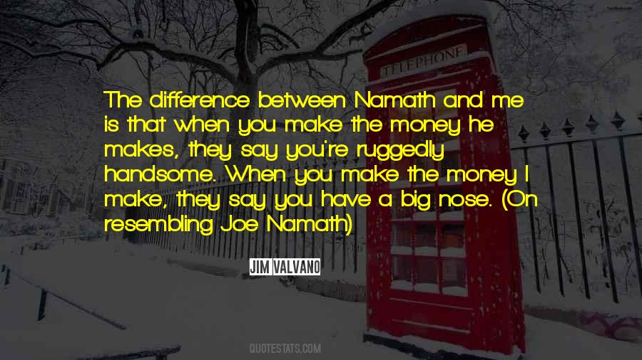 Namath Quotes #180410