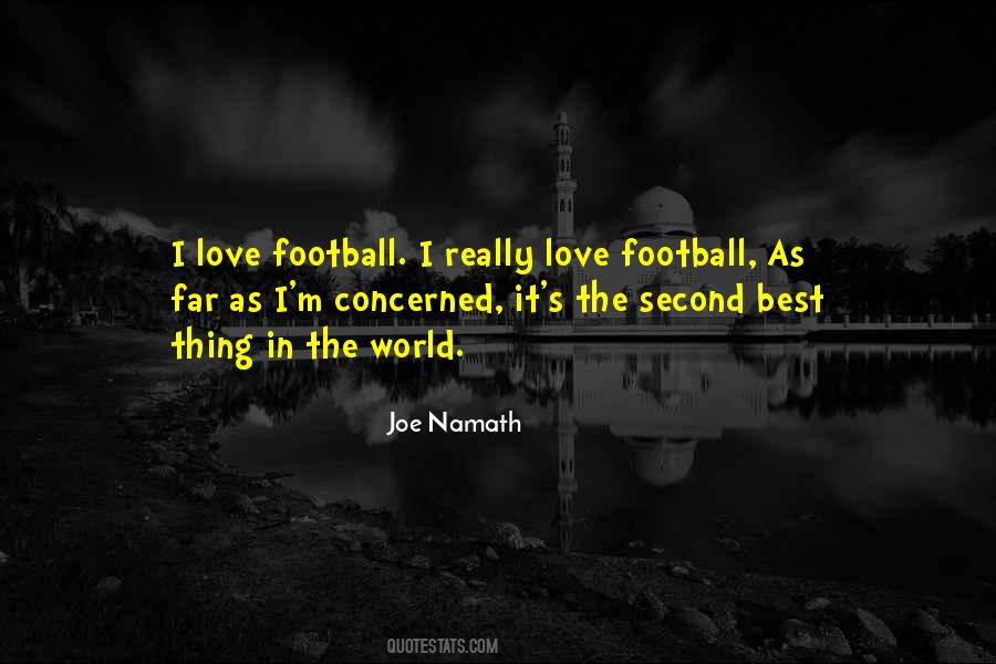 Namath Quotes #966216