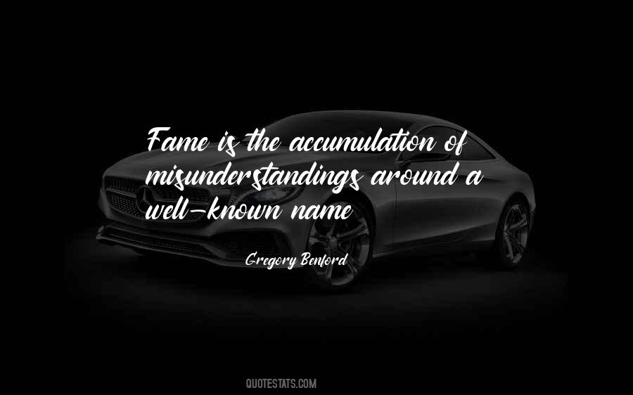 Name Fame Quotes #37062