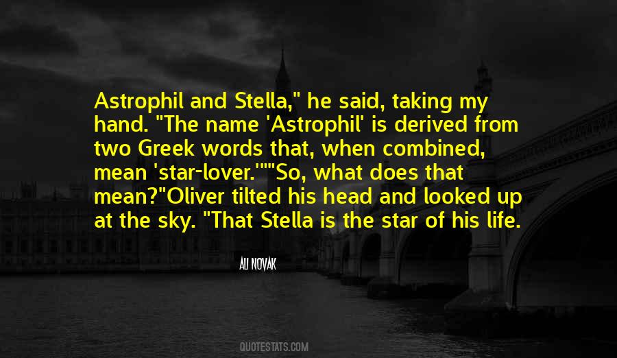 Name Of The Star Quotes #1471539