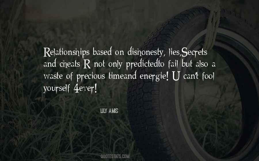 Quotes About Cheating And Lies #667352