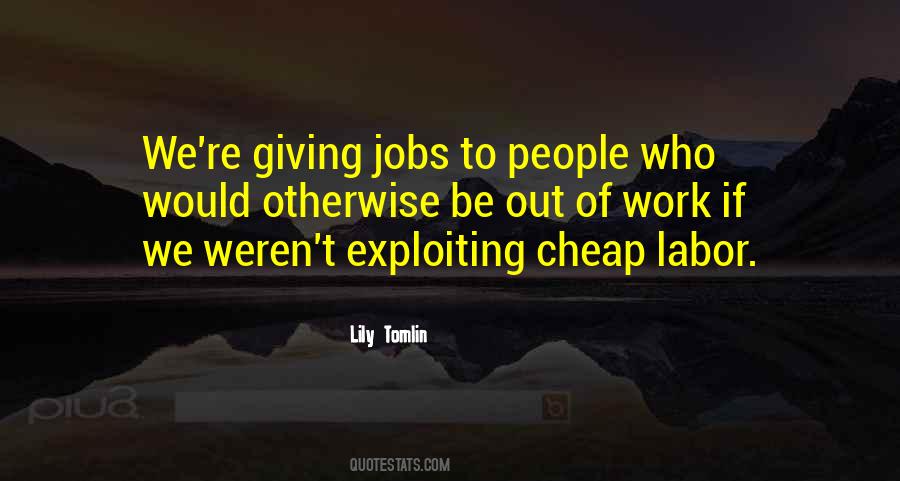 Quotes About Cheap People #1060751