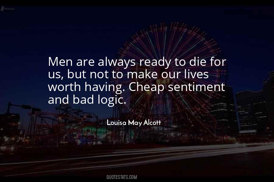 Quotes About Cheap Men #1330701