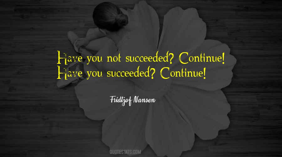 Nansen Quotes #1257495