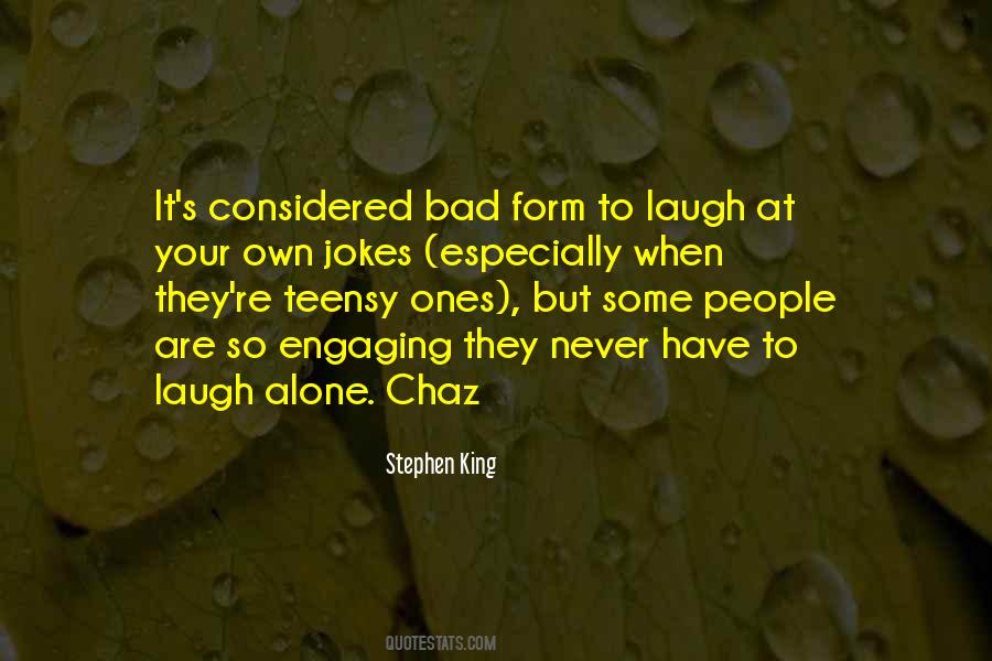 Quotes About Chaz #77337