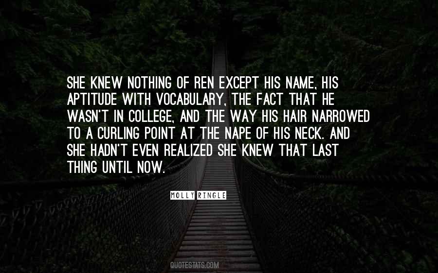 Nape Quotes #1807496 Nape Quotes #1807496