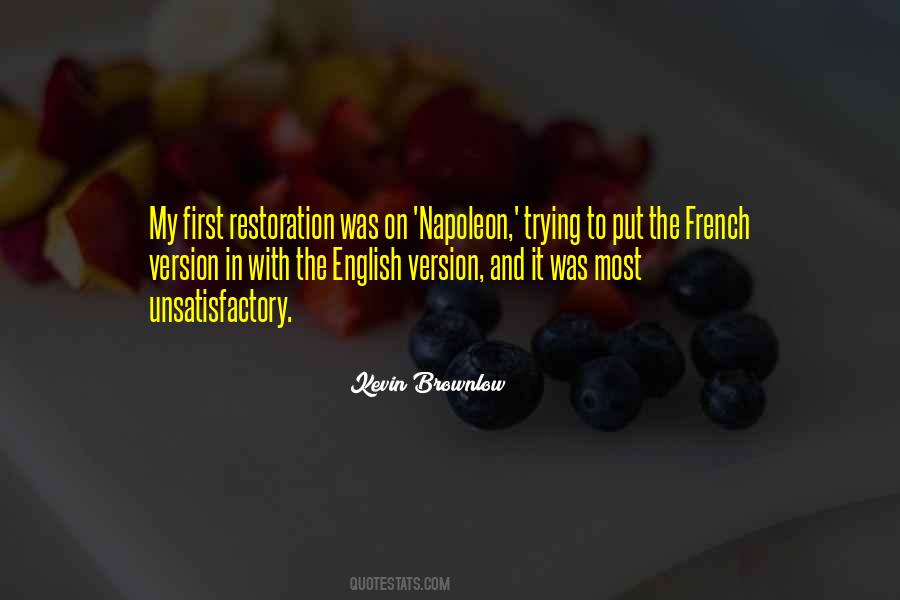 Napoleon The Third Quotes #2772