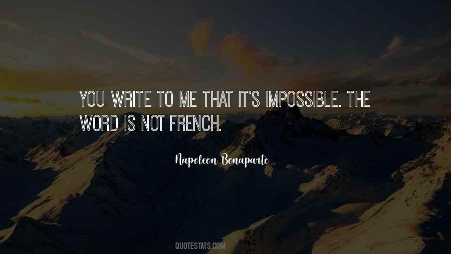 Napoleon's Quotes #1219319