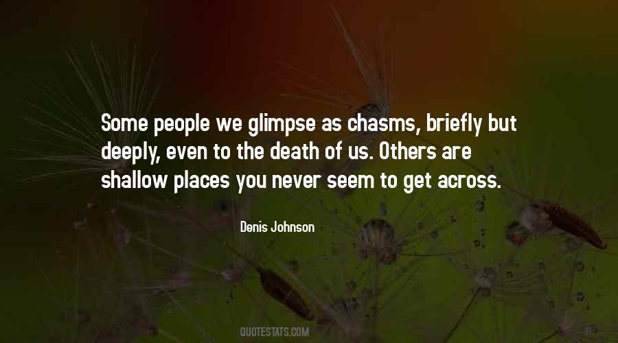 Quotes About Chasms #1061924