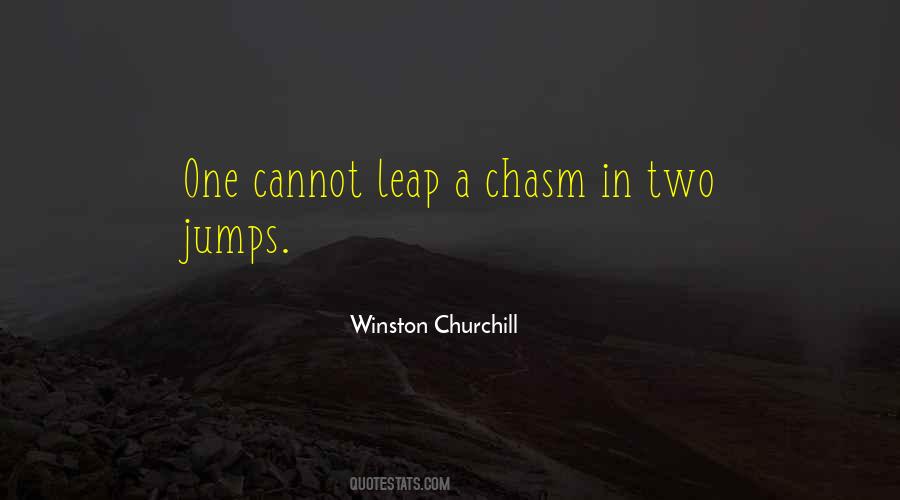Quotes About Chasms #1356761