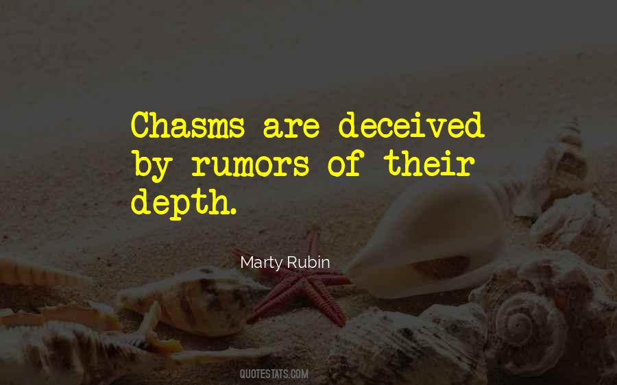 Quotes About Chasms #229975