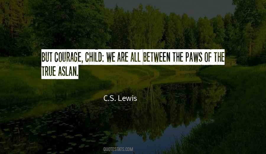 Narnia 3 Aslan Quotes #456243
