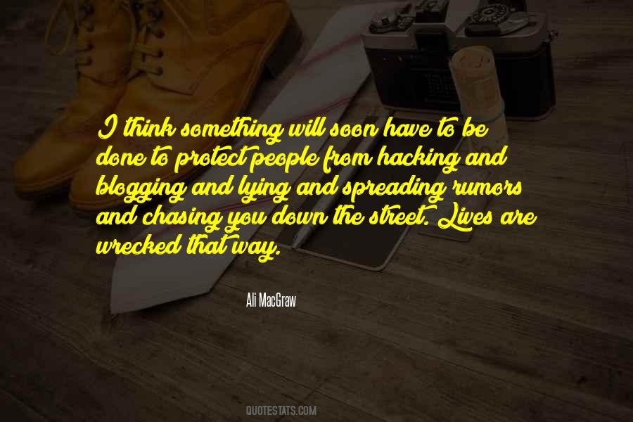 Quotes About Chasing People #288486