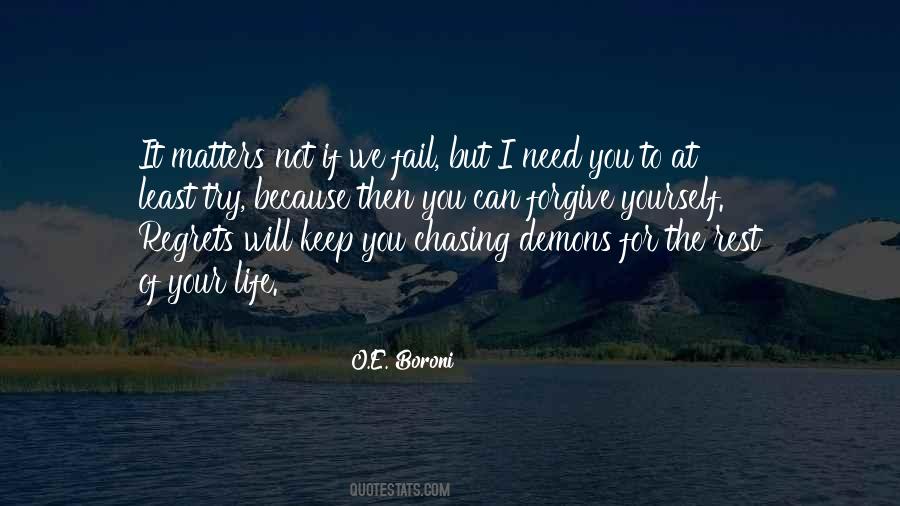 Quotes About Chasing Life #463907