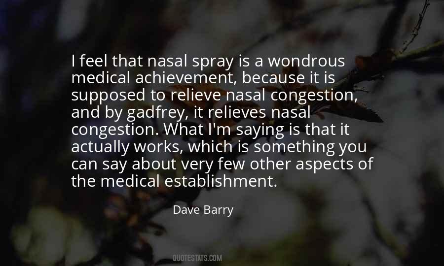 Nasal Congestion Quotes #1392817