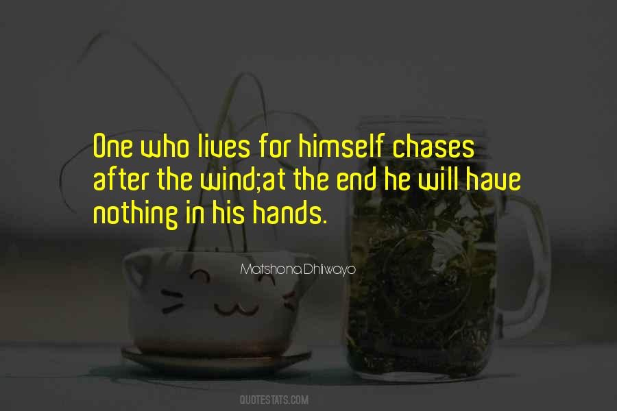 Quotes About Chases #112543