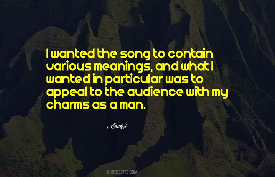 Quotes About Charms #1083587