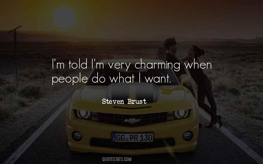 Quotes About Charming People #1263653