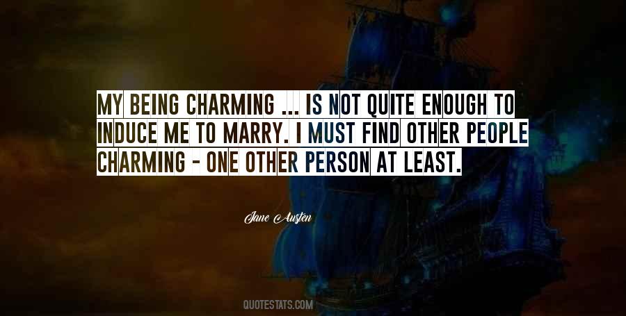 Quotes About Charming People #1800997