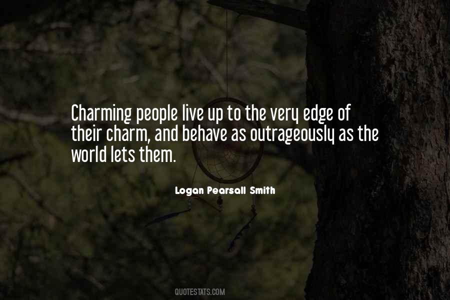 Quotes About Charming People #199997