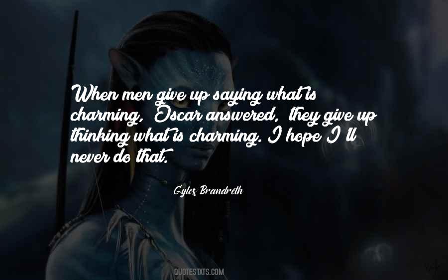 Quotes About Charming Men #198702