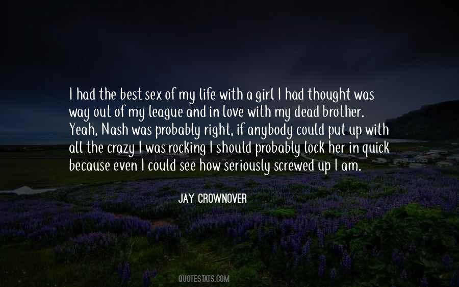 Nash Jay Crownover Quotes #181080