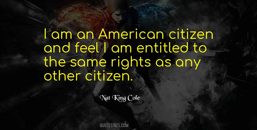 Nat King Quotes #337028