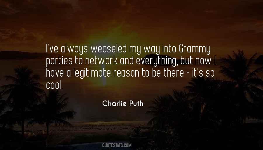 Quotes About Charlie Puth #1033399