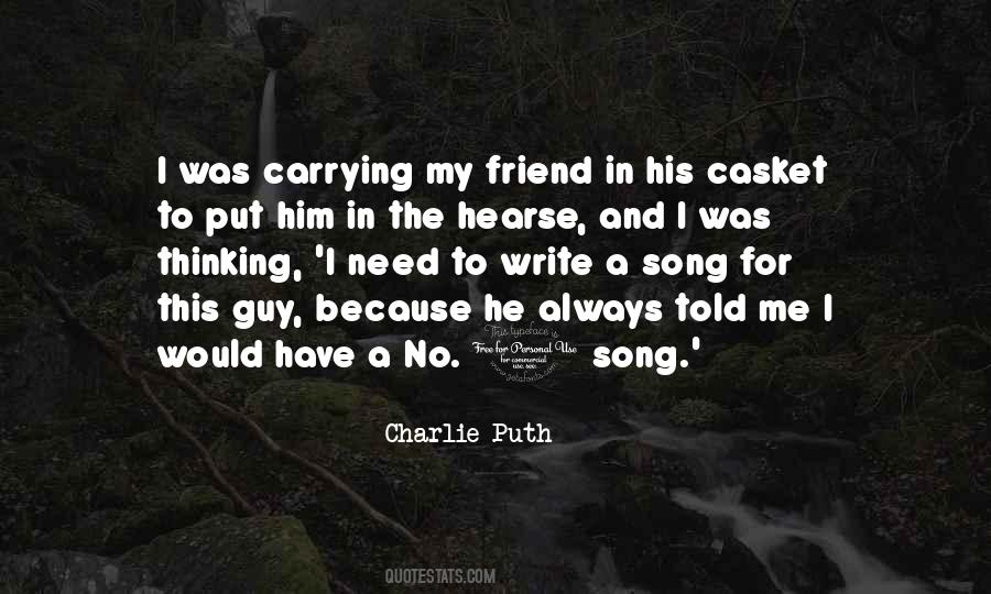 Quotes About Charlie Puth #911961