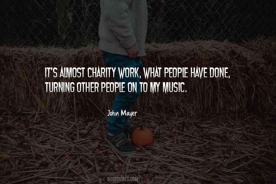Quotes About Charity Work #1217973