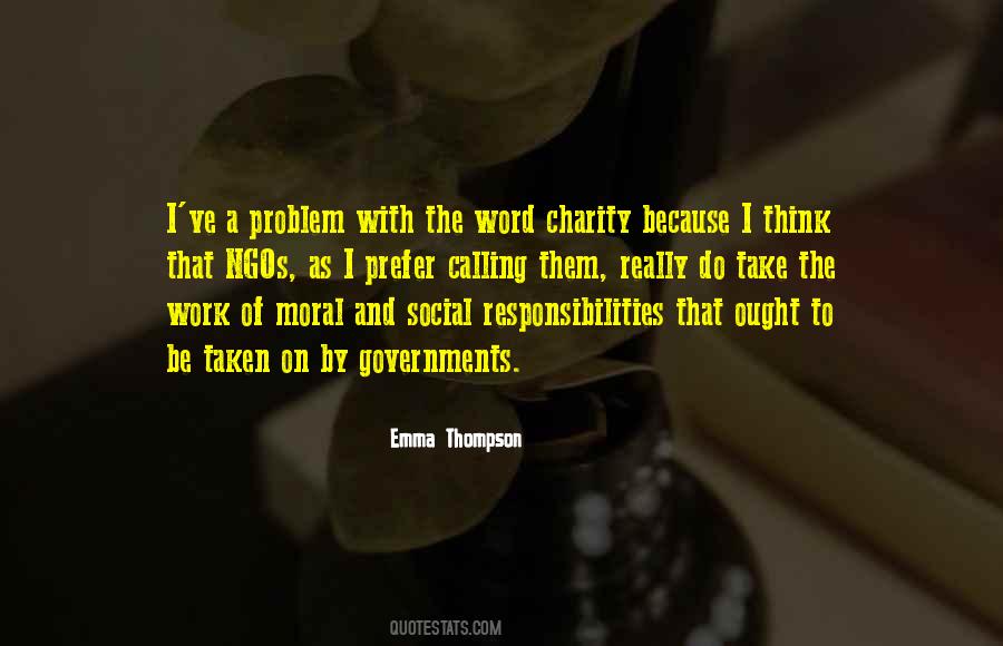 Quotes About Charity Work #652232